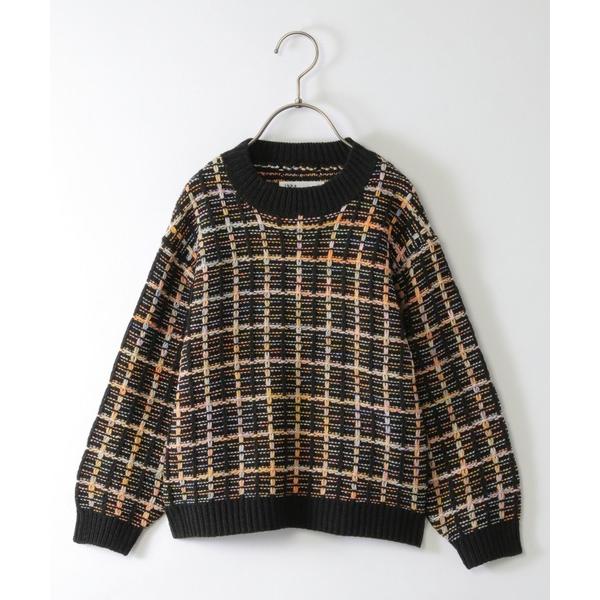 『タイムセール実施中』ZOZO問い合わせ番号:79279111ショップ:ikka LOUNGE，イッカラウンジブランド:ikka，イッカ商品名:ジャガードレインボーニットプルオーバー（120~160cm）カテゴリ:トップス>ニット/セ...