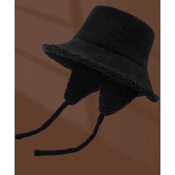 『タイムセール実施中』ZOZO問い合わせ番号:79315149ショップ:TeddyShop，テディショップブランド:DAY CLOSET，デイ クローゼット商品名:【2WAYリバーシブル】ボア フリース バケットハット レディース 耳当て付...