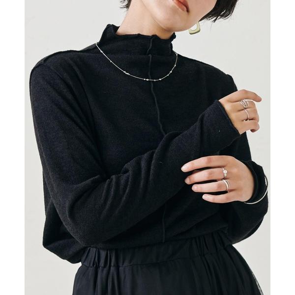 tシャツ メロウハイネックインナートップス レディース