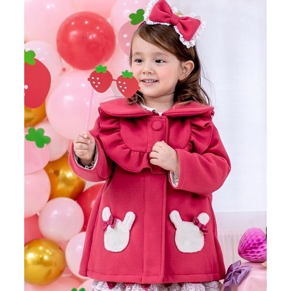 『タイムセール実施中』ZOZO問い合わせ番号:79544925ショップ:KIMURATAN ONLINE，キムラタン オンラインブランド:coeur a coeur，クーラクール商品名:coeur a coeur バックフリルコートカテゴリ...