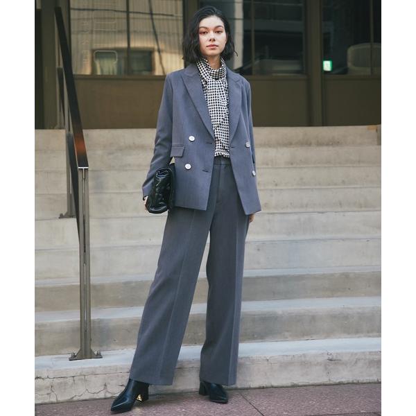 ZOZO問い合わせ番号:79741368ショップ:SMILE ORCHID，スマイルオーキッドブランド:SMILE ORCHID，スマイルオーキッド商品名:ダブルジャケット＆ワイドパンツスーツセットカテゴリ:フォーマルスーツ/小物>ス...