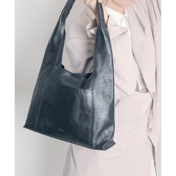 トートバッグ 「YArKA/ヤーカ」real leather one shoulder tote bag 「wam2」 / リアルレザー ワンショルダー トート バッグ レディース メンズ