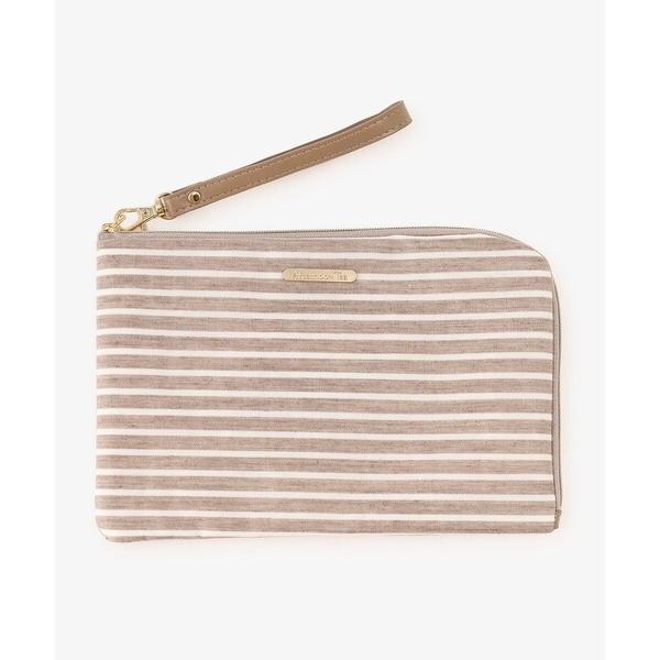 ZOZO問い合わせ番号:79903556ショップ:Afternoon Tea LIVING，アフタヌーンティー・リビングブランド:Afternoon Tea，アフタヌーンティー商品名:ボーダースリム母子手帳ポーチカテゴリ:ママ＆ベビー&gt...