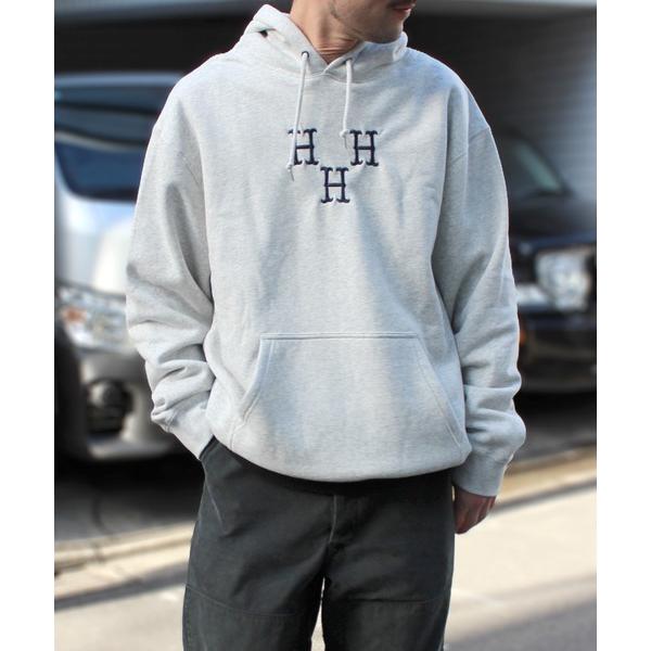 パーカー 「HUF」ハフ HAT TRICK P/O HOODIE ハットトリックプルオーバーパーカー PF00615 メンズ レディース