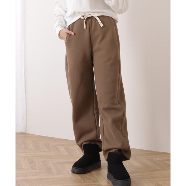 『タイムセール実施中』ZOZO問い合わせ番号:80436688ショップ:Lace Ladies，レースレディースブランド:Lace Ladies，レースレディース商品名:裏起毛ストレートワイドイージーパンツカテゴリ:パンツ>スウェット...
