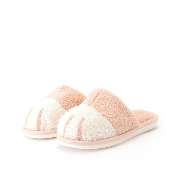 『タイムセール実施中』ZOZO問い合わせ番号:80436892ショップ:Lace Ladies，レースレディースブランド:Lace Ladies，レースレディース商品名:バイカラー 猫足 ファー ルーム スリッパカテゴリ:インテリア>...