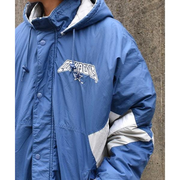 ナイロンジャケット 「ヴィンテージ古着」90's STARTER/スターター NFL ”DALLAS COWBOYS” ダラス・カウボーイズ ナイロンジャケット メンズ レディース