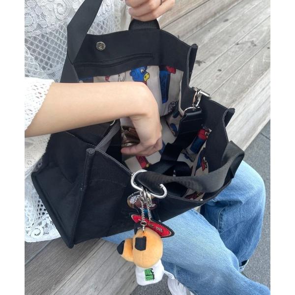 『タイムセール実施中』ZOZO問い合わせ番号:80471425ショップ:ear PAPILLONNER，イア パピヨネブランド:ear PAPILLONNER，イアパピヨネ商品名:【PEZ×ear】《A4サイズ対応/撥水》ショルダー付きミデ...