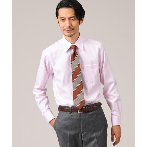 『セール実施中』ZOZO問い合わせ番号:80503348ショップ:TAKEO KIKUCHI，タケオキクチブランド:TAKEO KIKUCHI，タケオキクチ商品名:【Sサイズ〜】ドビー ストライプ レギュラーカラー シャツカテゴリ:トップス...