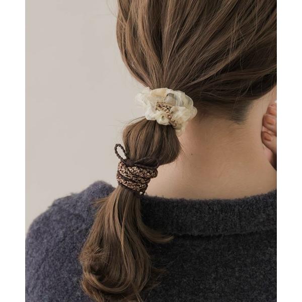 ZOZO問い合わせ番号:80505757ショップ:URBAN RESEARCH，アーバンリサーチブランド:SMELLY，スメリー商品名:シアーゴムセットカテゴリ:ヘアアクセサリー>ヘアゴムブランド品番:SM44-2RF003素材:ポリ...