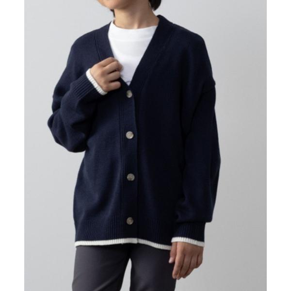 『タイムセール実施中』ZOZO問い合わせ番号:80571731ショップ:Mac-House，マックハウスブランド:NAVY，ネイビー，Mac-House，マックハウス商品名:NAVY インナー付きニットカーディガン アンサンブルカテゴリ:ト...