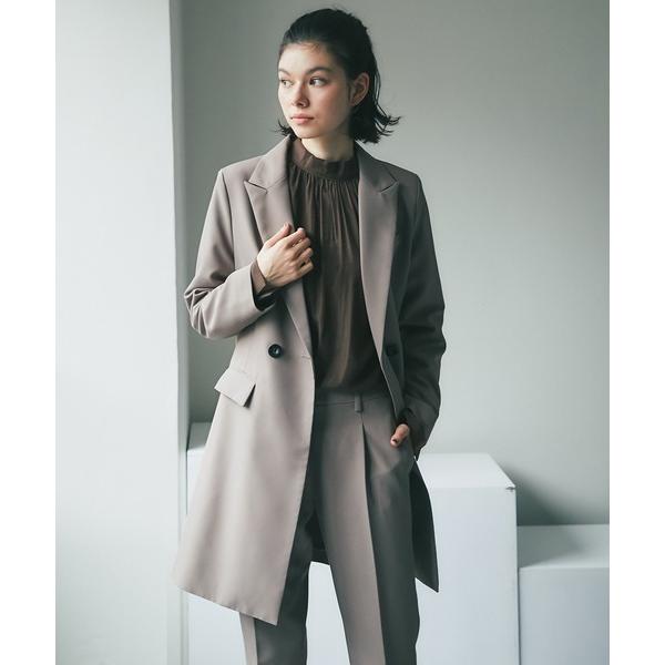 『セール実施中』ZOZO問い合わせ番号:80602850ショップ:SMILE ORCHID，スマイルオーキッドブランド:SMILE ORCHID，スマイルオーキッド商品名:【ウォッシャブル/手洗い可能】 ロング丈テーラードジャケット＆テーパ...