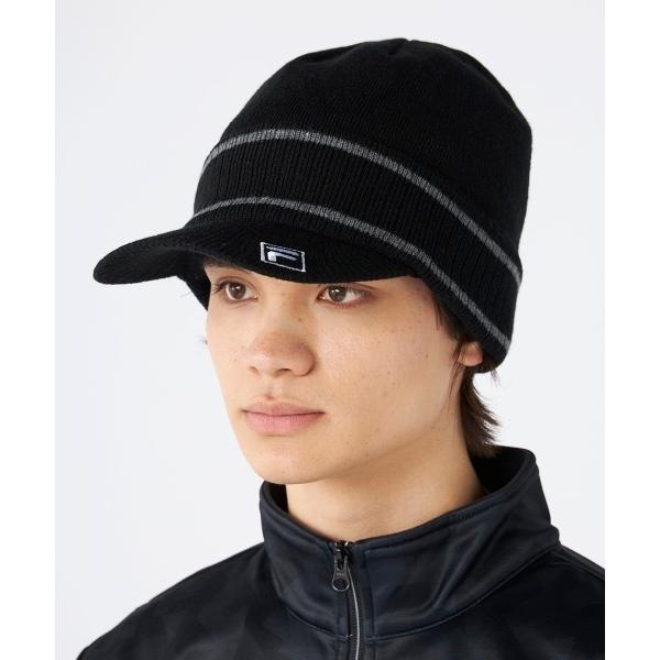 『タイムセール実施中』ZOZO問い合わせ番号:80838132ショップ:OCEAN GOLF，オーシャンゴルフブランド:FILA GOLF，フィラゴルフ 商品名:【FILA GOLF:フィラゴルフ】つば付きニットキャップ  ゴルフカテゴリ:...