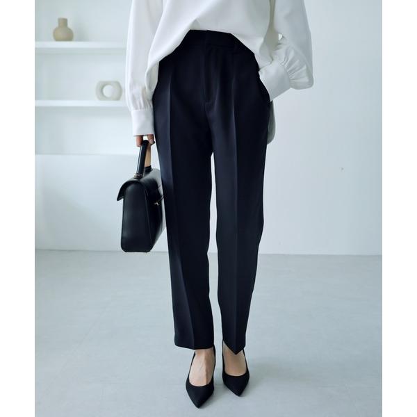 ZOZO問い合わせ番号:80872887ショップ:andme，アンドミーブランド:evernavy，エバーネイビー商品名:スリムテーパードパンツカテゴリ:フォーマルスーツ/小物>スーツパンツブランド品番:8100027素材:ポリエステ...