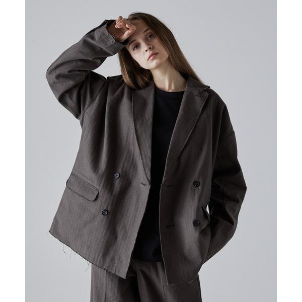 ジャケット テーラードジャケット 「CLEL」Soft W Similar Gabardine Vintage Design Tailored JKT/ソフトウールシミラーギャバジン ヴィンテージデザイン…