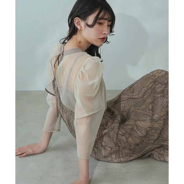 『タイムセール実施中』ZOZO問い合わせ番号:81004485ショップ:Kana，カナブランド:Kana，カナ，ANDRESD，アンドレスド商品名:チュールボレロ ざっくりレース 3way フレア キャミワンピース パーティー ドレス 結婚...