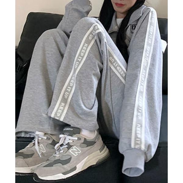 『タイムセール実施中』ZOZO問い合わせ番号:81041029ショップ:Ada.，エイダブランド:SHEPP，シープ商品名:【お気に入り数2万人突破!】【セットアップ】ラインロゴ スウェットジャージパンツ 上下セットカテゴリ:トップス&gt...