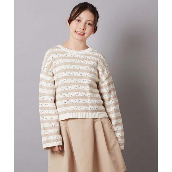 『タイムセール実施中』ZOZO問い合わせ番号:81102624ショップ:a.v.v，アー・ヴェ・ヴェブランド:a.v.v，アーヴェヴェ商品名:[140-150]ラメボーダーショートニットカテゴリ:トップス>ニット/セーターブランド品番...