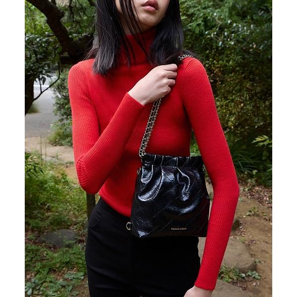 ZOZO問い合わせ番号:81103257ショップ:CHARLES &amp; KEITH，チャールズ＆キースブランド:CHARLES &amp; KEITH，チャールズ &amp; キース商品名:Duo ドゥオ チェーンハンドルツーウェイバ...