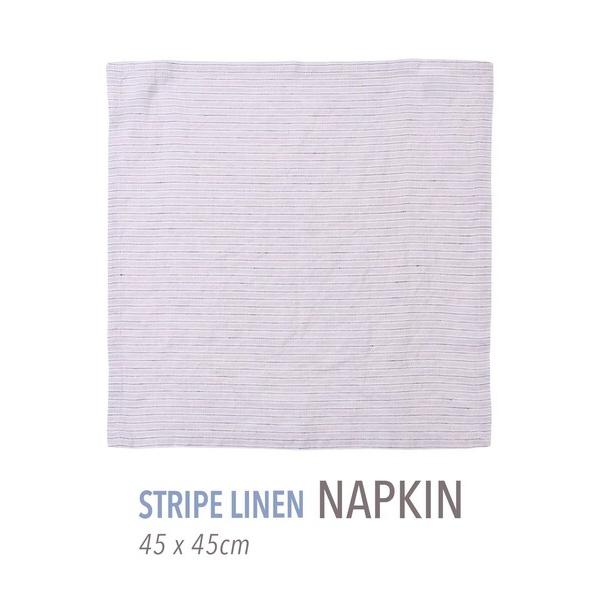 ZOZO問い合わせ番号:81227573ショップ:TOMORROWLAND，トゥモローランドブランド:TOMORROWLAND HOME，トゥモローランドホーム商品名:ストライプリネン ナプキン（45cm X 45cm）カテゴリ:食器/キッ...
