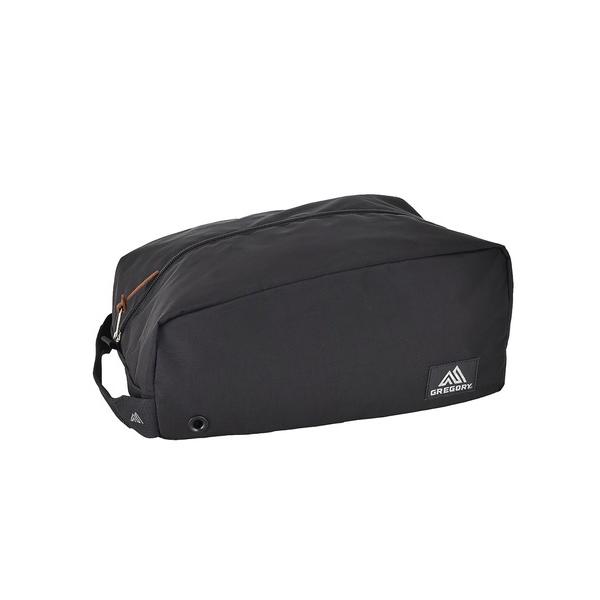 ZOZO問い合わせ番号:81386450ショップ:GREGORY STORE，グレゴリーストアブランド:GREGORY，グレゴリー商品名:SHOE BAG / シューズバッグ / ブラックカテゴリ:アウトドア/スポーツ>ゴルフグッズブ...