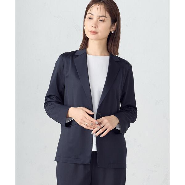 『セール実施中』ZOZO問い合わせ番号:81523824ショップ:COMME CA ISM，コムサイズムブランド:COMME CA ISM，コムサイズム商品名:【セットアップ対応】タイプライター　ジャージ　テーラードジャケットカテゴリ:フォ...