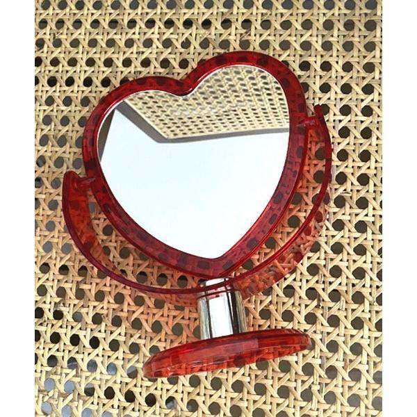 『タイムセール実施中』ZOZO問い合わせ番号:81524500ショップ:TONE，トーンブランド:TONE SELECT GOODS，トーンセレクトグッズ商品名:【urge select】ハート クリア 卓上ミラー/メイクミラーカテゴリ:イ...