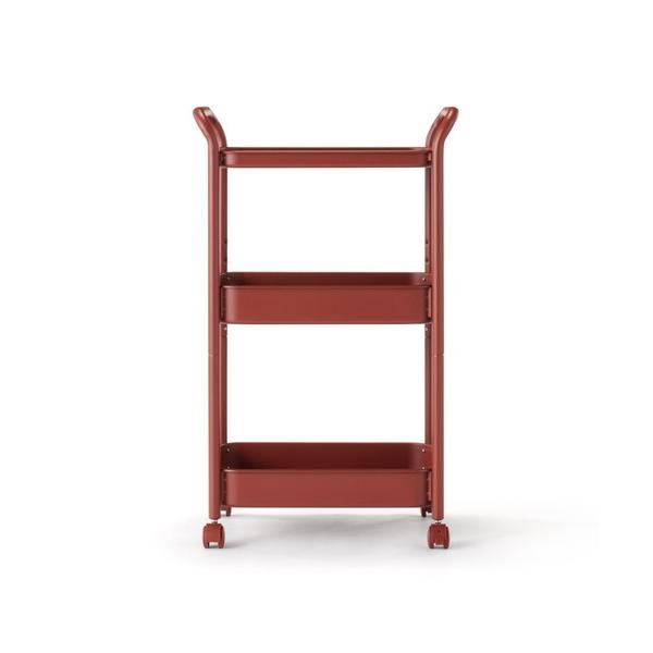 ZOZO問い合わせ番号:81593283ショップ:無印良品，ムジルシリョウヒンブランド:無印良品，ムジルシリョウヒン商品名:スチールパイプワゴンラック　３段カテゴリ:インテリア>家具ブランド品番:4550583497699素材:本体：...