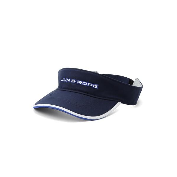 『タイムセール実施中』ZOZO問い合わせ番号:81626652ショップ:ROPE'，ロぺブランド:JUN&amp;ROPE'，ジュンアンドロペ商品名:アーガイルカラー立体ロゴバイザーカテゴリ:帽子>サンバイザーブランド品番:2024-...