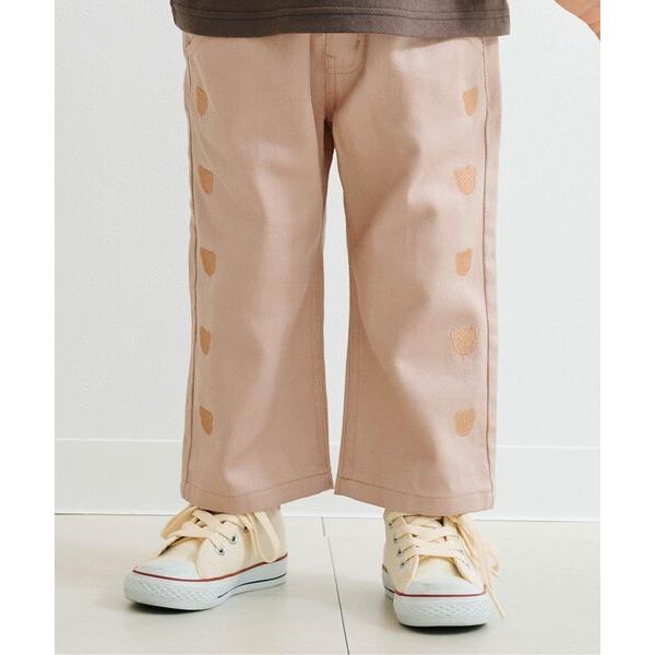 『セール実施中』ZOZO問い合わせ番号:81692046ショップ:F.O.Online Store，エフオーオンラインストアブランド:apres les cours，アプレレクール商品名:【リンク】tiny bear モチーフ刺繍パンツカテ...