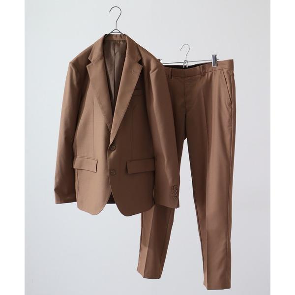 セレモニースーツ セットアップ Garageroom SINGLE BREASTED SUIT SETUP スーツセットアップ TR シングルブレスト2ボタン ジャケット＆パンツ