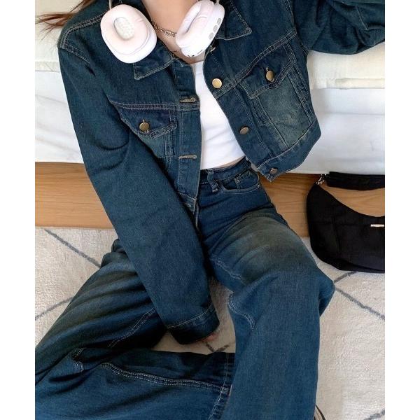 『タイムセール実施中』ZOZO問い合わせ番号:81763103ショップ:DIAVEL，ディアベルブランド:SHEENA，シーナ，DIAVEL，ディアベル商品名:【セットアップ】ショートデニムジャケット×デニムパンツ　2点SETカテゴリ:ジャ...