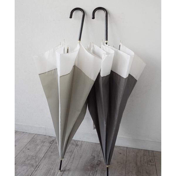 ZOZO問い合わせ番号:81768606ショップ:Port，ポートブランド:Port，ポート商品名:【 Port / ポート 】 くすみ バイカラー 雨傘 / ジャンプ式 長傘 （ 60cm ）カテゴリ:ファッション雑貨>長傘ブランド...