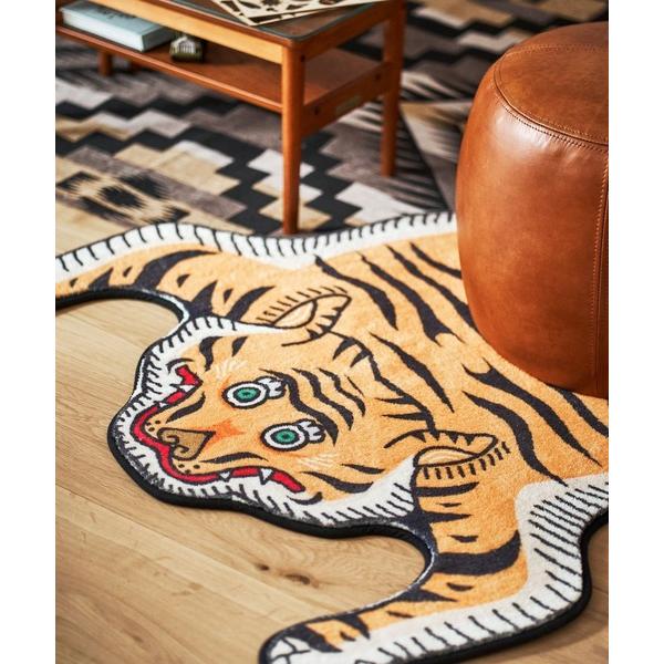 ZOZO問い合わせ番号:81895007ショップ:niko and...，ニコアンドブランド:niko and...，ニコアンド商品名:オリジナルダイカットラグ トラカテゴリ:インテリア&gt;ラグ/マットブランド品番:989645素材:表...