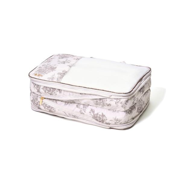 ZOZO問い合わせ番号:81932903ショップ:Francfranc，フランフランブランド:Francfranc，フランフラン商品名:クラシックフラワー 圧縮オーガナイザー M ライトピンク　撥水加工 旅行 トラベルカテゴリ:雑貨/ホビー...