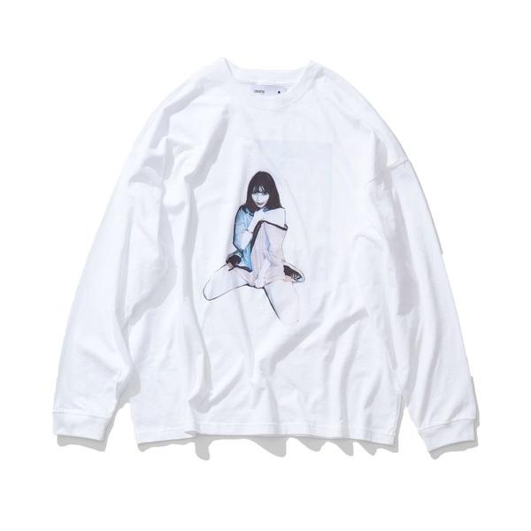 tシャツ 「CONVERSE TOKYO×米原康正×似鳥沙也加」PAINT ART LONG SLEEVE TEE(1) レディース メンズ