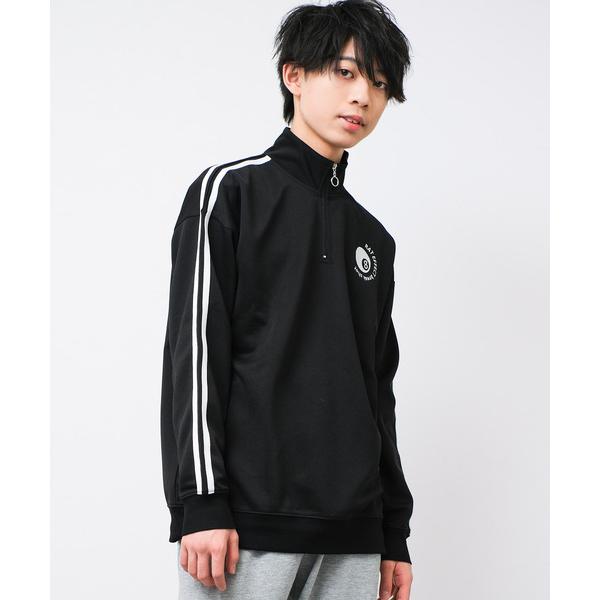 『タイムセール実施中』ZOZO問い合わせ番号:82105120ショップ:SHUSHU，シュシュブランド:RAT EFFECT，ラットエフェクト，SHUSHU，シュシュ商品名:サイドラインハーフジッププルオーバーカテゴリ:トップス>ジャ...