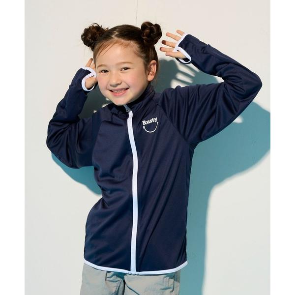 『タイムセール実施中』ZOZO問い合わせ番号:82136885ショップ:OP/RUSTY，オーピー/ラスティーブランド:RUSTY，ラスティ商品名:【RUSTY/ラスティー】キッズラッシュガード UVウェア 日焼け対策 水着 スクール水着 ...