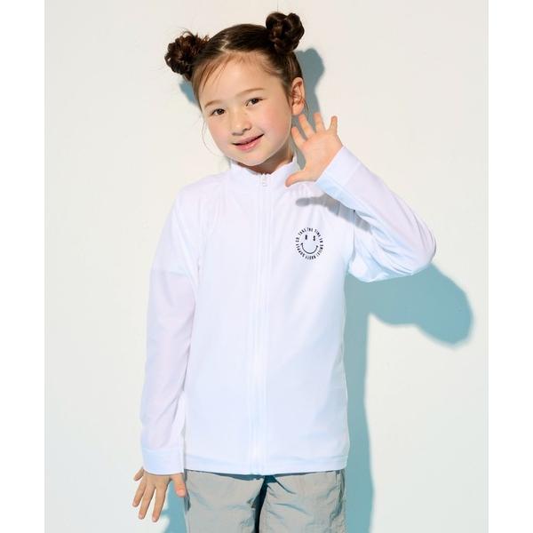 『タイムセール実施中』ZOZO問い合わせ番号:82136886ショップ:OP/RUSTY，オーピー/ラスティーブランド:RUSTY，ラスティ商品名:【RUSTY/ラスティー】キッズラッシュガード  ジップアップ UVウェア 日焼け対策 水着...