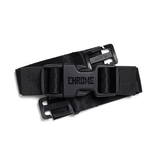 デイバック リュック CHROME/クローム チェストストラップ  1”CHEST STRAP 1インチ チェストストラップ AC225BK メンズ レディース