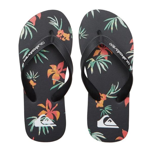 サンダル MOLOKAI ART II YOUTH/クイックシルバーキッズビーチサンダル キッズ 子供 男の子