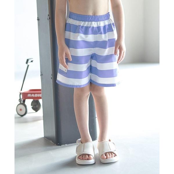 『セール実施中』※このアイテムは返品・交換対象外商品です。ZOZO問い合わせ番号:82548360ショップ:petit main，プティマインブランド:b・ROOM，ビールーム商品名:【SWIM】ボーダーカーゴサーフパンツカテゴリ:水着/着...