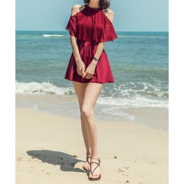 『タイムセール実施中』※このアイテムは返品・交換対象外商品です。ZOZO問い合わせ番号:82611189ショップ:Ada.，エイダブランド:COCOMOMO，ココモモ商品名:ハイネックレースワンピース水着カテゴリ:水着/着物・浴衣>水...