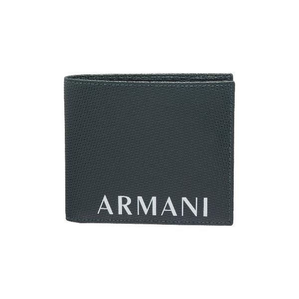 メンズ 「ARMANI EXCHANGE」 財布 FREE ダークグリーン