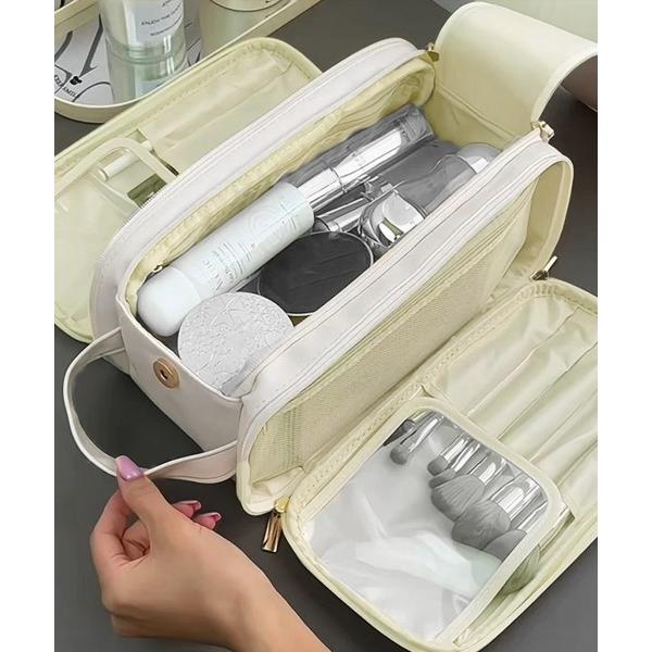 『タイムセール実施中』ZOZO問い合わせ番号:82675517ショップ:Ada.，エイダブランド:Miniministore，ミニミニストア商品名:大容量トラベルコスメポーチ 持ち運び収納カテゴリ:財布/小物>ポーチブランド品番:21...