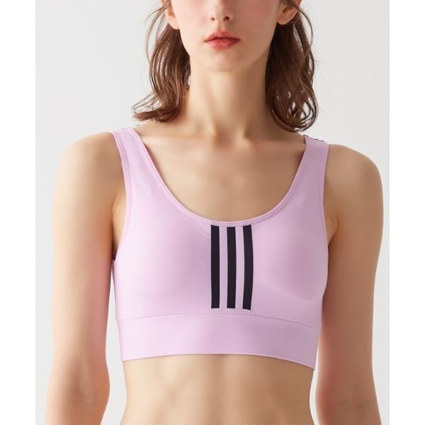 スポーツブラ adidas/アディダス スポーツブラ スリーストライプロゴ 吸汗速乾