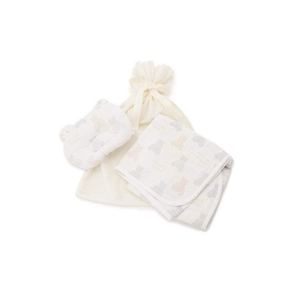 ※このアイテムは返品・交換対象外商品です。ZOZO問い合わせ番号:82709784ショップ:gelato pique，ジェラート　ピケブランド:gelato pique，ジェラートピケ商品名:【ラッピング済み】【BABY】ベア３重ガーゼブラ...