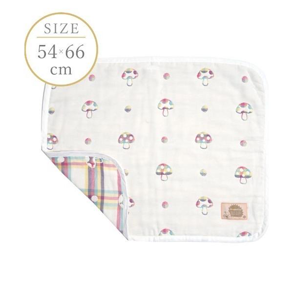 ZOZO問い合わせ番号:82711437ショップ:10mois，ディモワブランド:Hoppetta，ホッペッタ商品名:【Hoppetta(ホッペッタ)】 シャンピニオン ドゥ　ケット(ミニサイズ)　6重ガーゼカテゴリ:ママ＆ベビー>ベ...