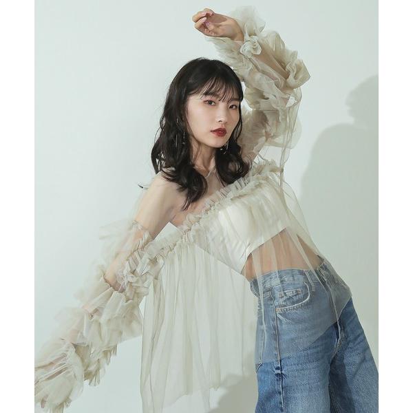 『タイムセール実施中』ZOZO問い合わせ番号:82744985ショップ:Kana，カナブランド:Kana，カナ，ANDRESD，アンドレスド商品名:デコラティブチュールトップス / 結婚式 二次会 同窓会 成人式 ディナー お呼ばれワンピー...