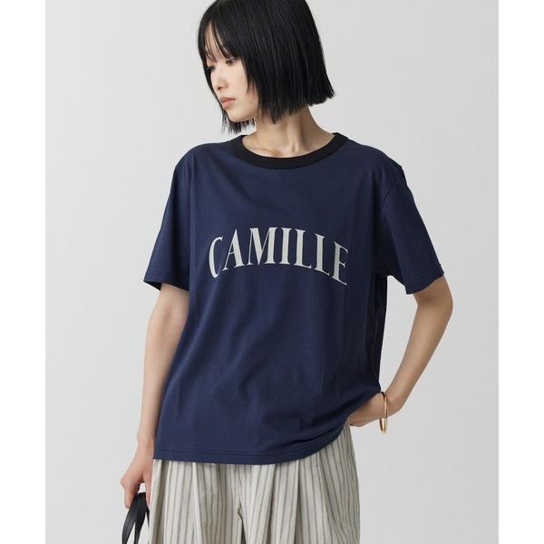 tシャツ 半袖 CAMILLEバイカラーTシャツ レディース